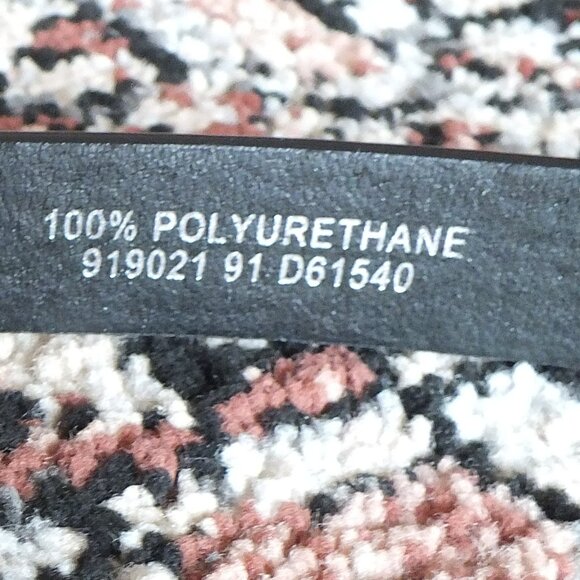 Next Women's Faux Leather Slim Belt Size M - Picture 3 of 3